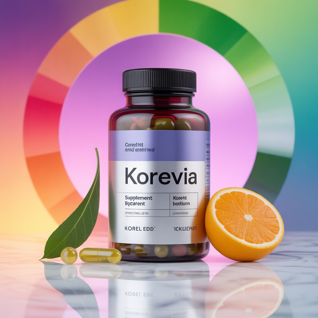 Korevia balanced daily complex supplement bottle